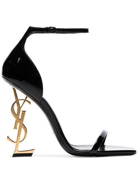 ysl heals black|YSL heels black opyum.